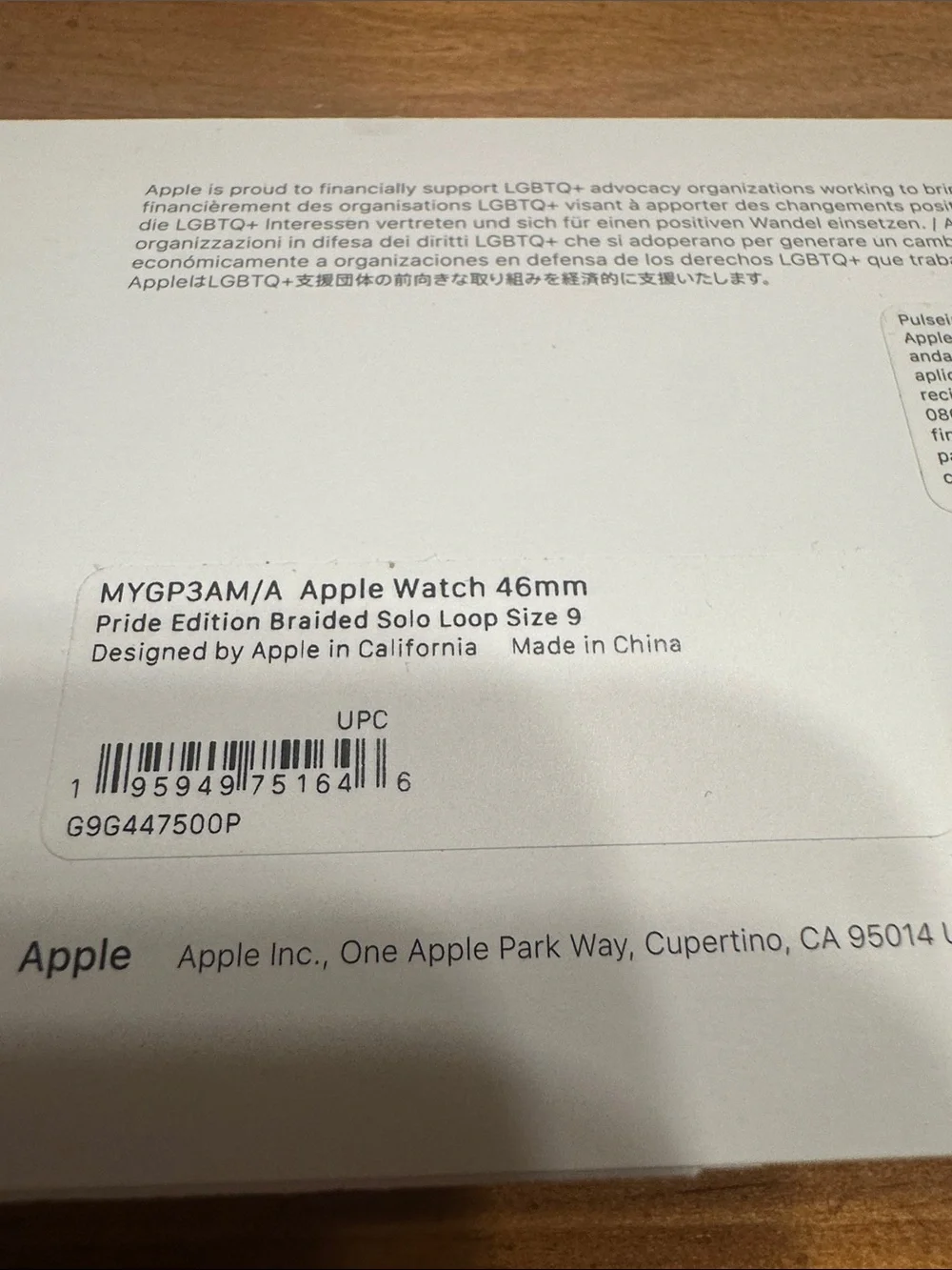 Apple Braided Solo Loop Watch Band - Multicolor